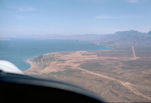 We Sight Loreto Airport