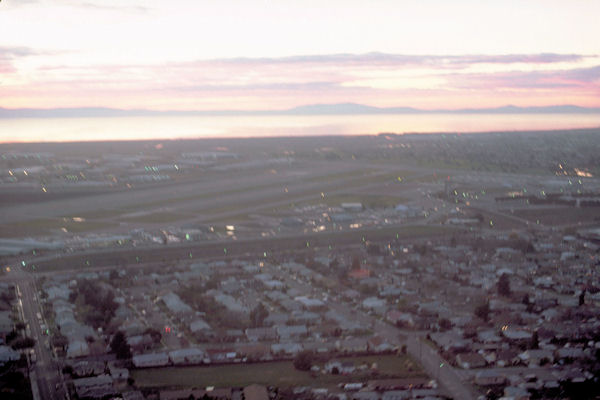 On Crosswind Leg for 28 Right