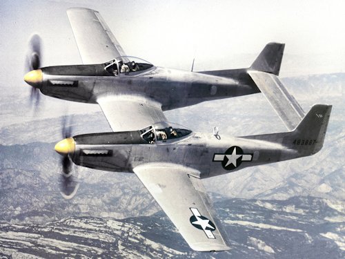 North American F-82 Twin Mustang  - Aircraft 11