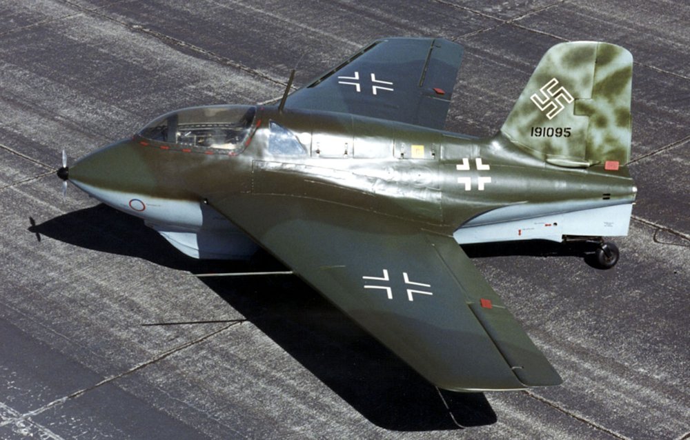 German WWII Me 163 B-1a  