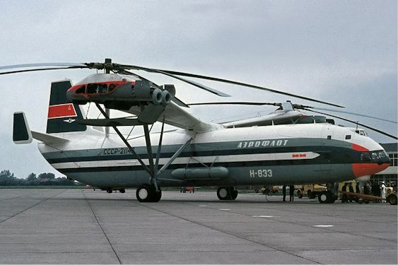 Russian Mil V-12 Helicopter - Aircraft 48