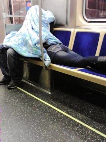 Just Another Day On The New York Subway - Scene 13