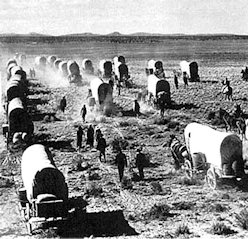 Pioneer Wagon Trains