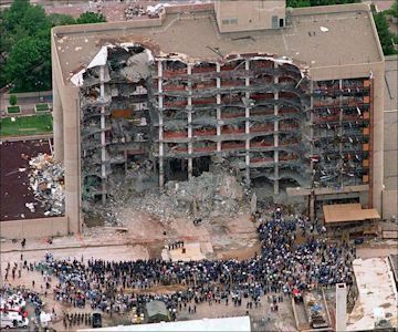  Murrah Federal Building in Oklahoma City 