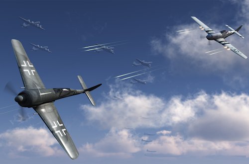 Aerial Dogfight with Tracers - Page 3