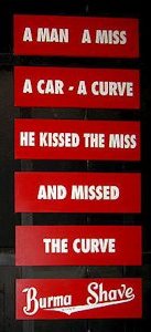 Burma-Shave