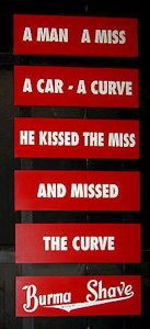 Burma-Shave