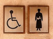 International Restroom Signs Photo 6