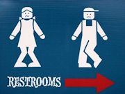 International Restroom Signs Photo 12