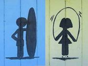 International Restroom Signs Photo 13