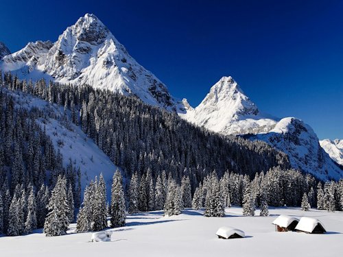 Cabins in the Snow - Scene 6