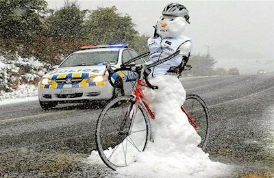 Police Check out a Bike Rider - Scene 7