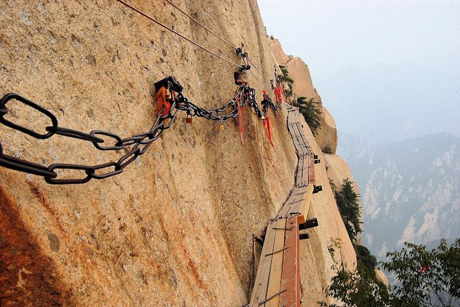 Mount Hua in China  