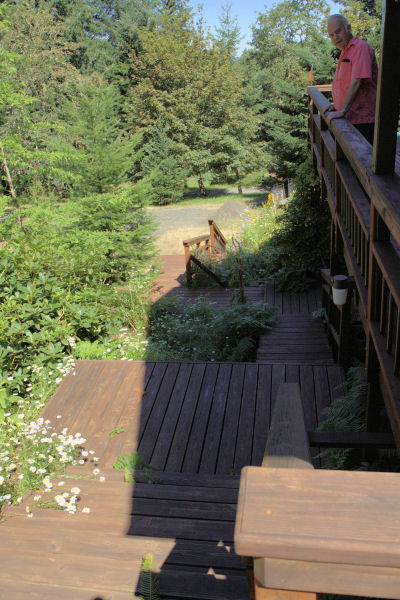 Stairs on West Side