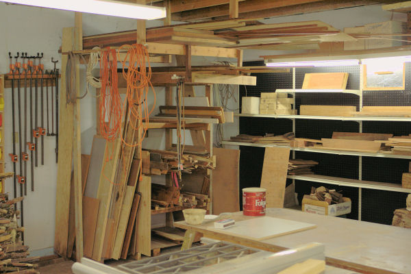 Southwest Corner of the Shop