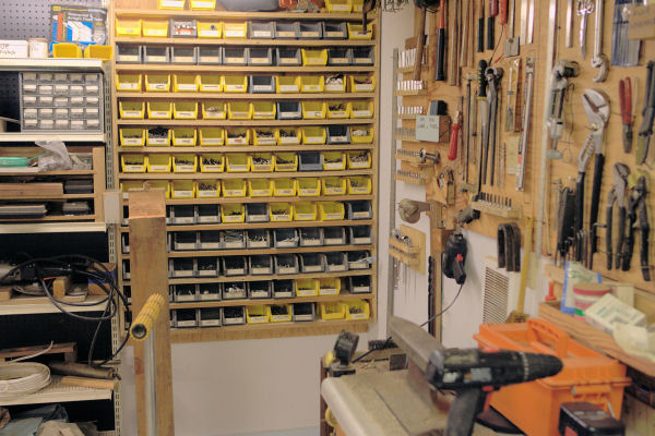 Screw, Nail, Bolts, Parts Rack