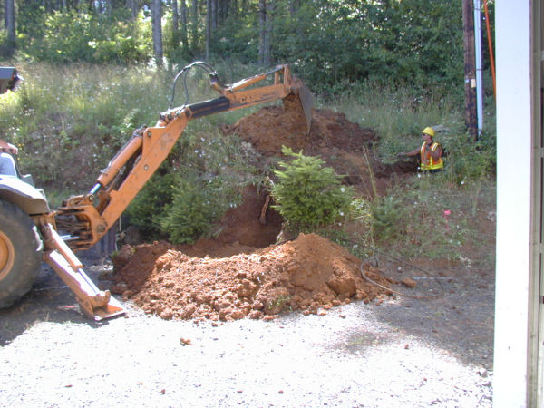 Trench Across Driveway