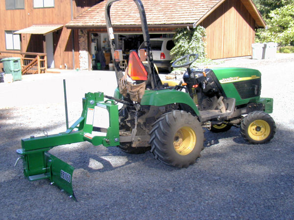 John Deere 2210 Tractor with Grading Blade