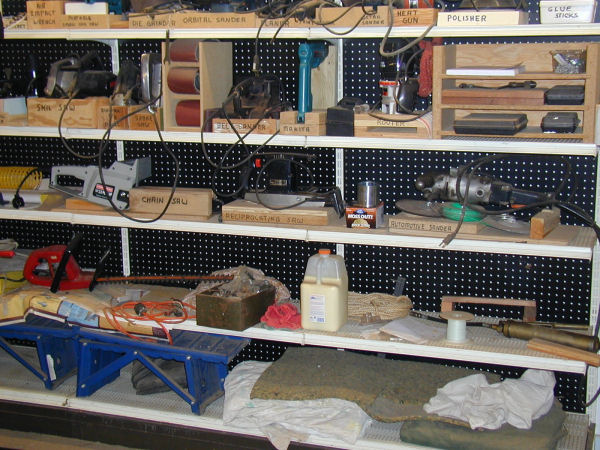 Paul's Shop Shelving