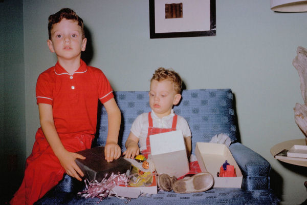 Landon at Two Years with brother Chet, Five 1962