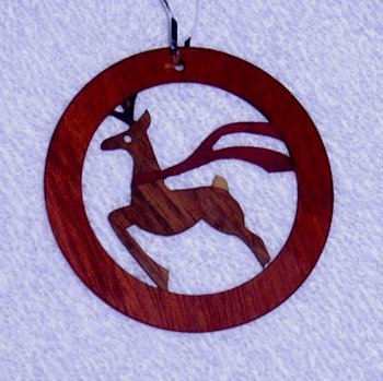 Deer Christmas Ornament