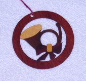  Horn Ornament