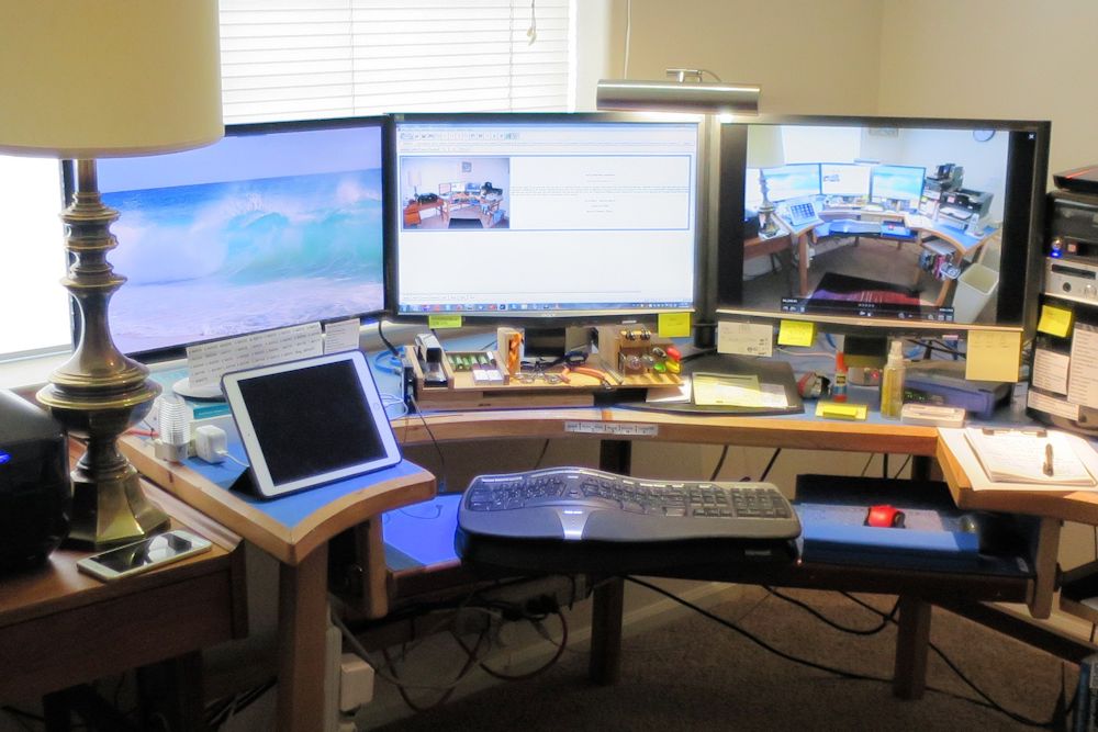 Our Triple Monitors