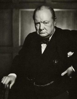   Winston Churchill  /