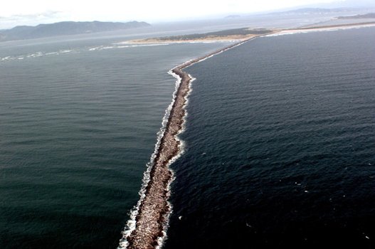 Jetty from the Sea