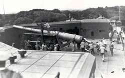 Fort Stevens Cannon in Action