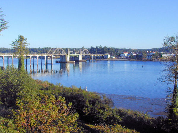 Highway 101 Bridge over Siuslaw River 