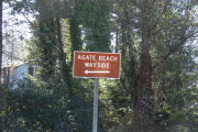 Agate Beach Sign