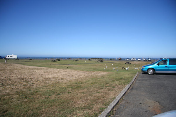 Picnic Tables at  Boiler Bay