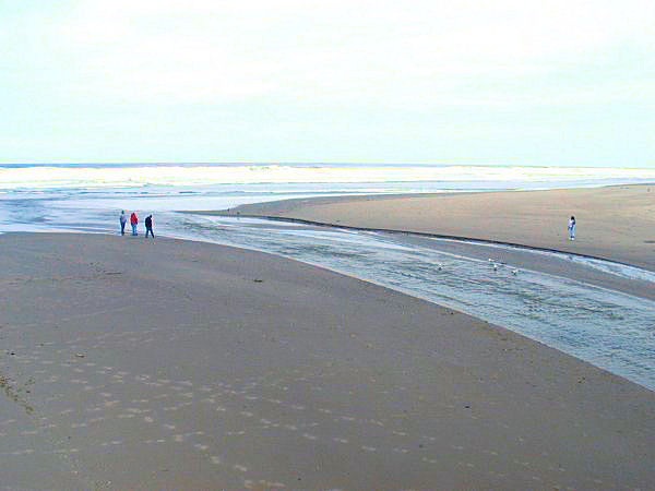 D River at Lincoln City