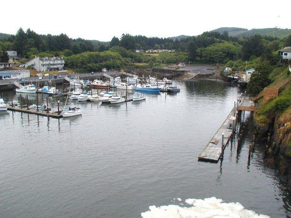 Depoe Bay Harbor South End