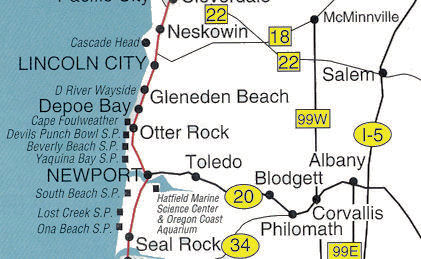 Lost Creek Map