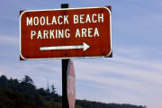 Moolack Beach Sign