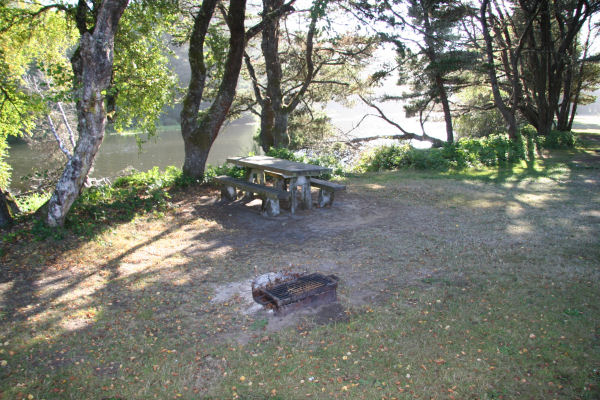 Ona Beach State Park Picnic Tables