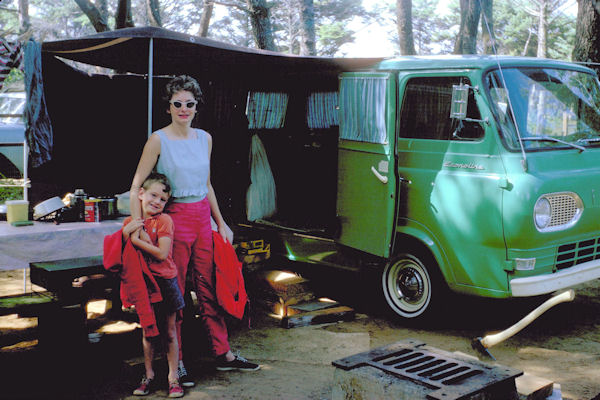 Our Green Van at Beachside SP