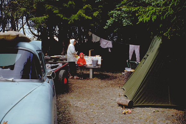 Our New Tent at Beachside SP