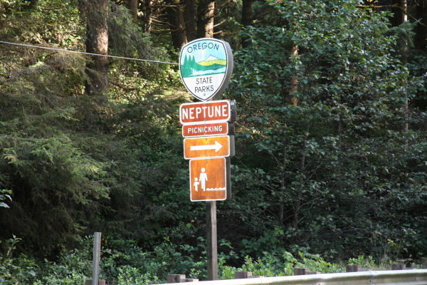 Neptune State Park Sign