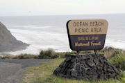 Ocean Beach Sign