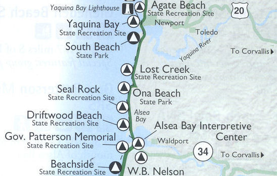 Map to Governor Patterson Wayside 