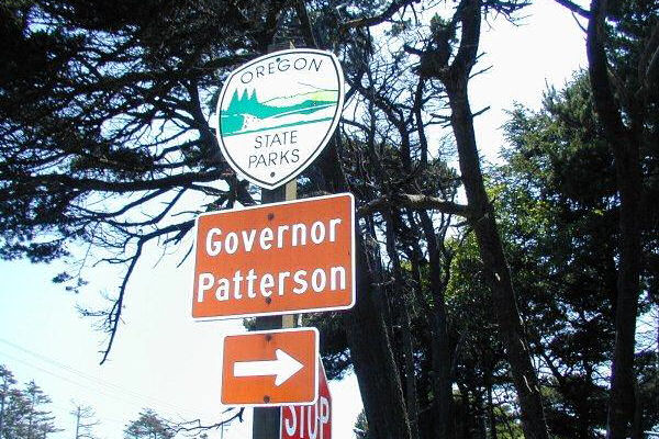 Sign at Governor Patterson Wayside 