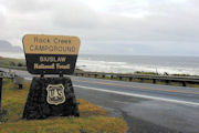 Rock Creek Campground Sign