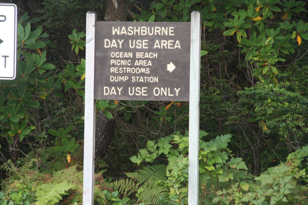 Carl G. Washburne State Park Sign 