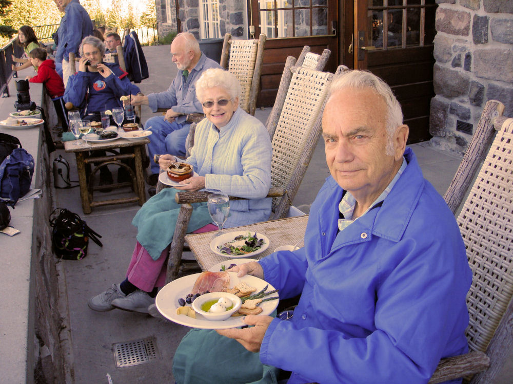 Dinner at the Crater Lake Lodge 