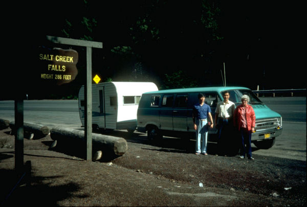 Salt Creek Falls Sign