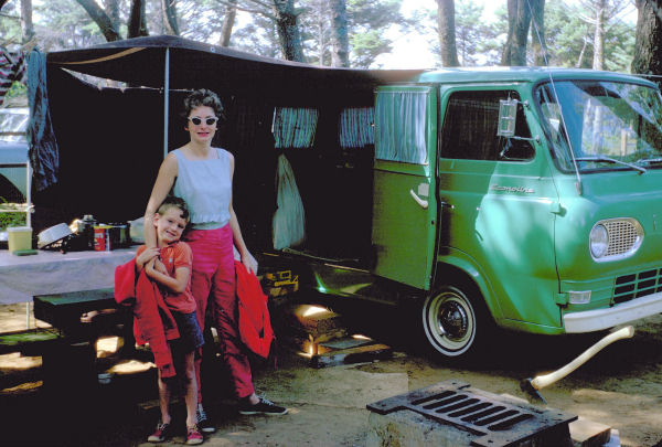 Our Green Van at Beachside SP