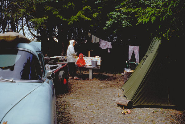 Our New Tent at Beachside SP